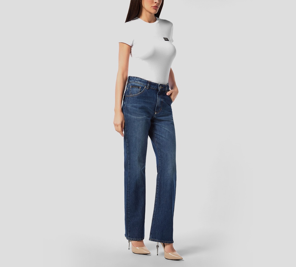 Philipp Plein - JEANS DE CORTE RECTO