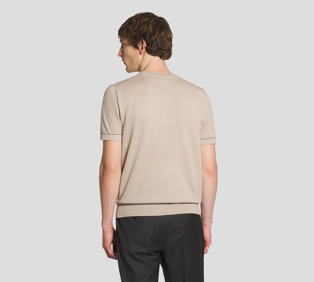 Brioni - FRANELA MARRON CLARO