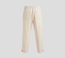 Brioni - PANTALON BEIGE CREMA CON LIGA
