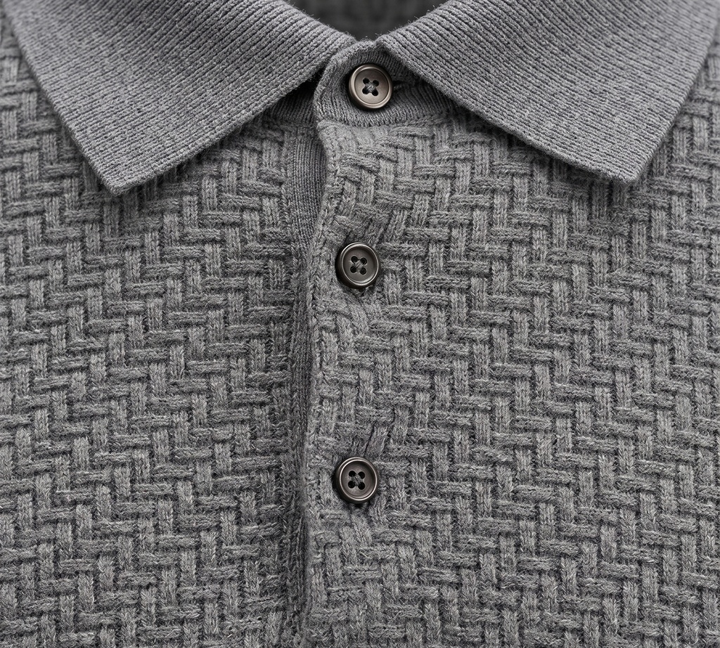 Brioni - POLO GRIS