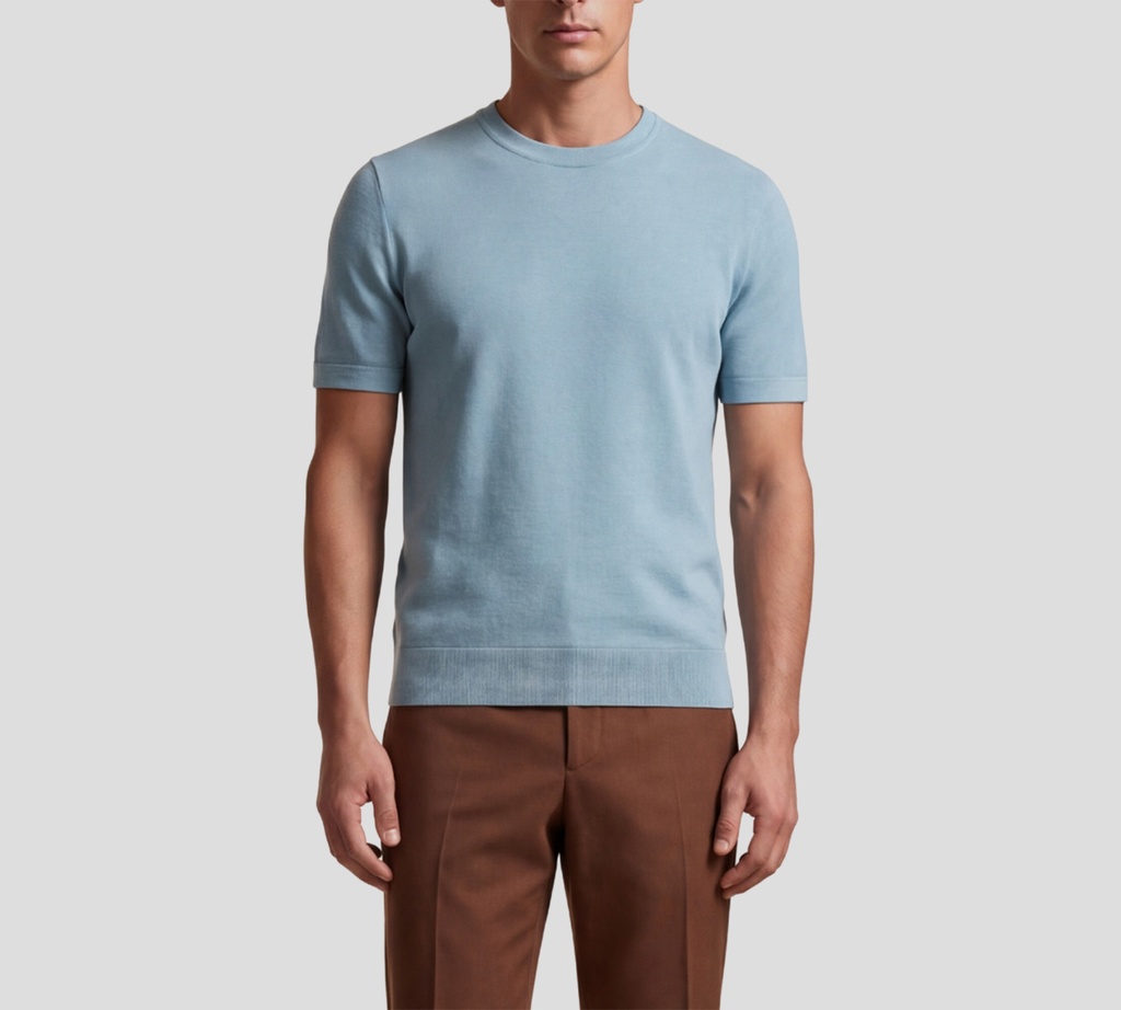 Brioni - FRANELA AZUL CLARO