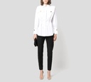 Elisabetta Franchi - BLUSA OVERSIZE CON BOTONES DORADOS 100