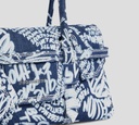 Dsquared2 - CARTERA DE JEAN CON LETRAS BLANCAS