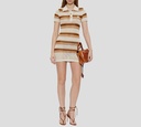 Dsquared2 - SANDALIAS MARRONES CON TACON Y TRENZAS