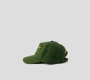 Dsquared2 - GORRA VERDE MILITAR CON ESTAMPADO DE TORTUGA AMARILLA