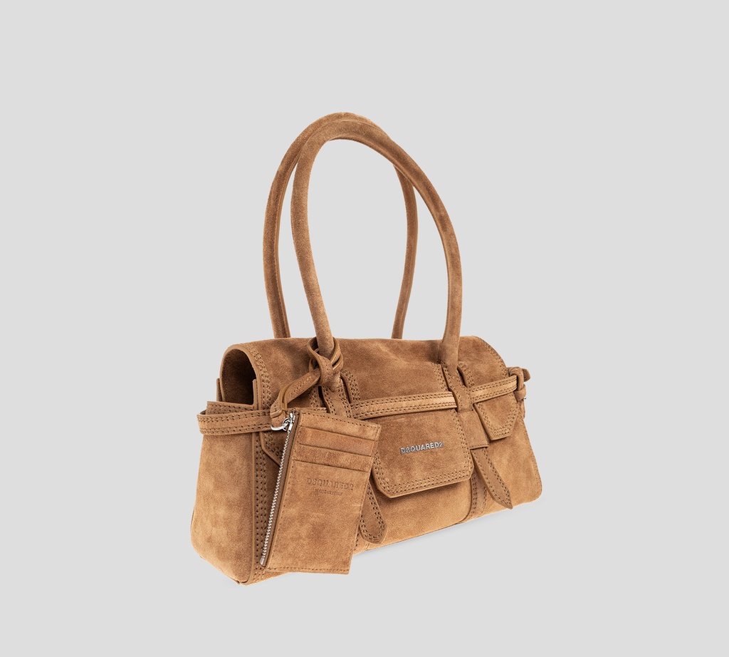 Dsquared2 - CARTERA MARRON GAMUSADA