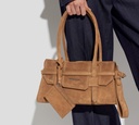 Dsquared2 - CARTERA MARRON GAMUSADA