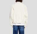 Dsquared2 - CHAQUETA BLANCA CON BOLSILLOS EN BEIGE Y CUELLO ALTO