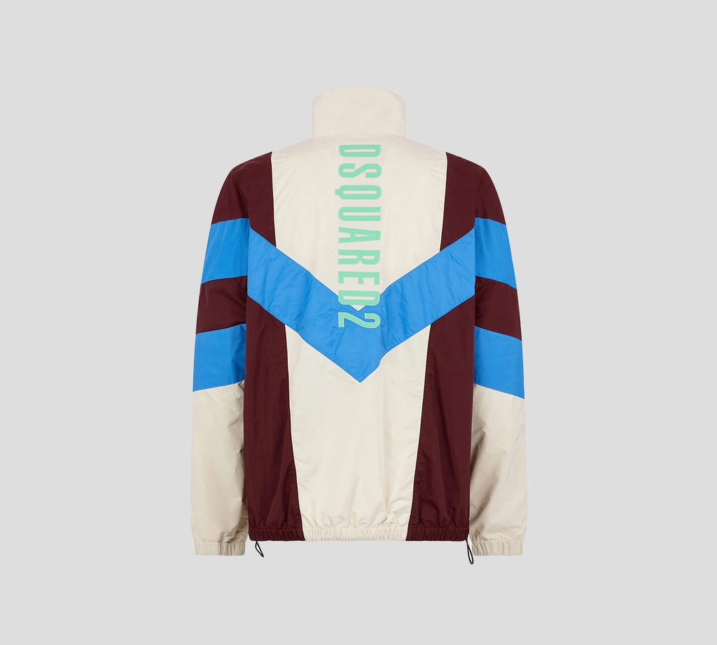Dsquared2 - CHAQUETA MULTICOLOR DE CIERRE FRONTAL