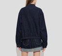 Dsquared2 - CHAQUETA DE JEANS CON CIERRE FRONTAL