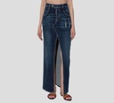 Dsquared2 - FALDA DE JEANS LARGA