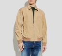 Dsquared2 - CHAQUETA BEIGE CON CIERRE FRONTAL