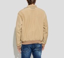 Dsquared2 - CHAQUETA BEIGE CON CIERRE FRONTAL