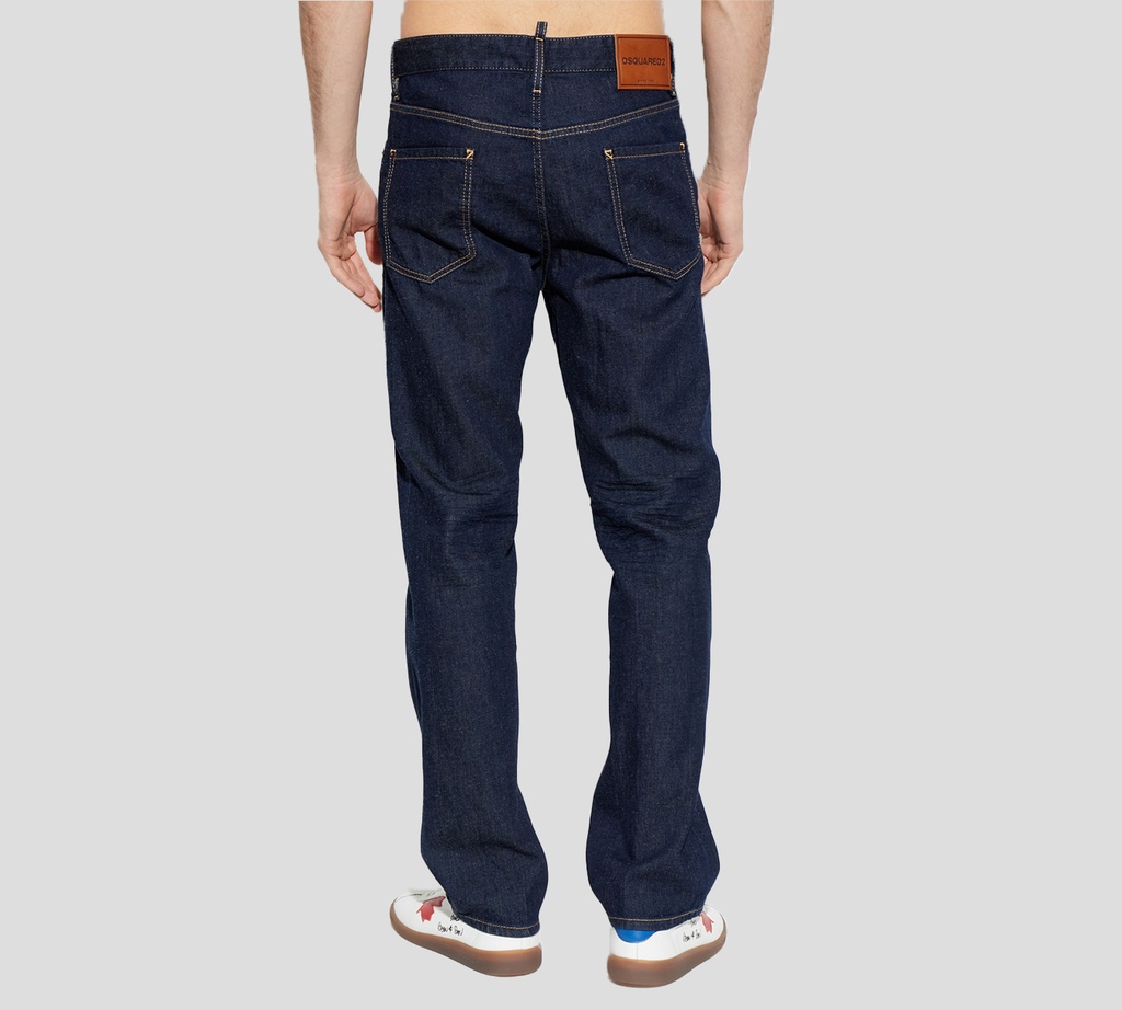 Dsquared2 - JEANS NAVY DE CORTE RECTO