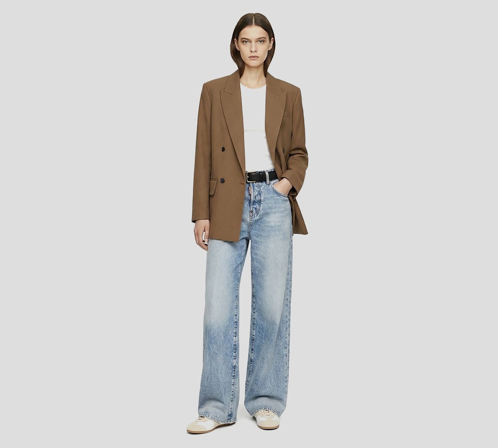 Dsquared2 - JEANS DENIM CLARO DE BOTA ANCHA