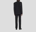Off White - PANTALON NEGRO DE VESTIR Y COSTURA BLANCA