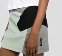 Off White - FALDA ELSTICA CON BLOQUES DE COLOR GRIS NEGRO Y VERDE