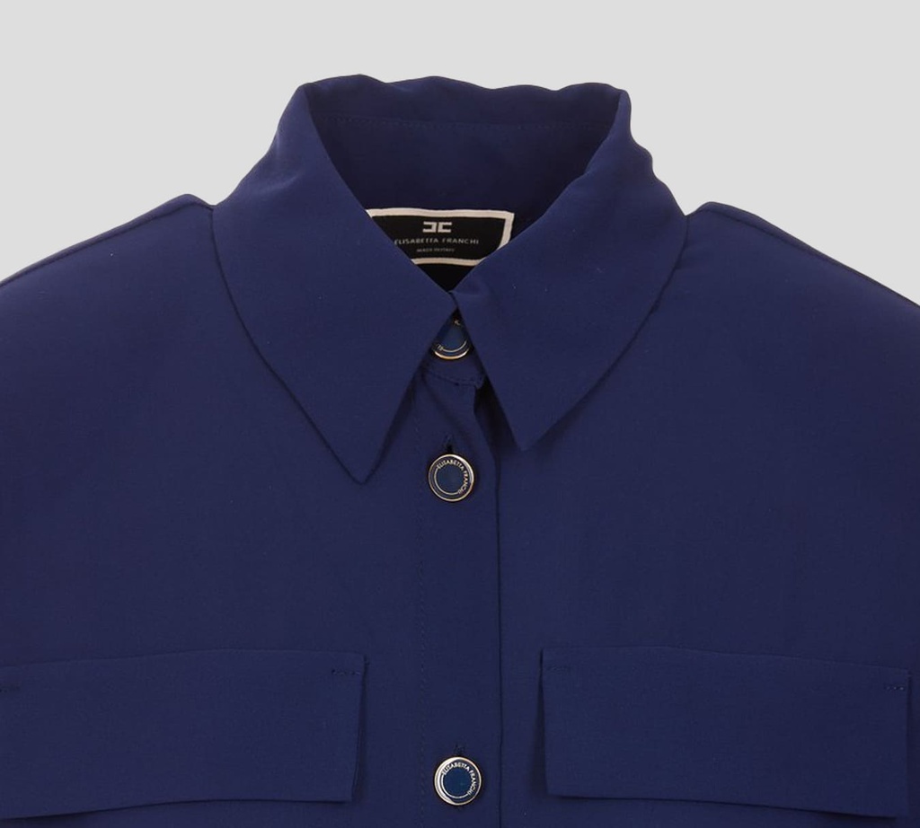 Elisabetta Franchi - BLUSA CON BOTONES 590