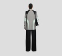 Off White - BLAZER CON BLOQUES DE COLOR GRIS NEGRO Y VERDE