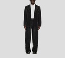 Off White - BLAZER NEGRO CON COSTURA BLANCA