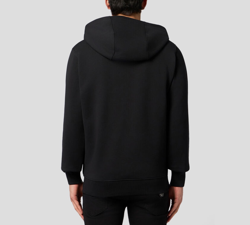 Philipp Plein - SWEATER NEGRO CLASICO CON CIERRE