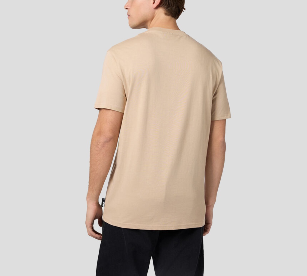 Philipp Plein - FRANELA BEIGE CON SPRAY DEL LOGO