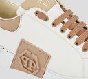 Philipp Plein - SNEAKER BLANCO CON DETALLES Y TRENZAS MARRONES