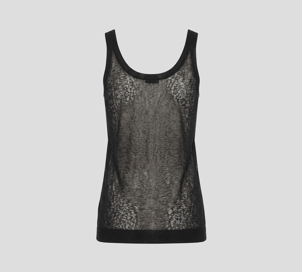 Elie Saab - TOP DE PUNTO NEGRO