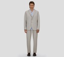 Herno - BLAZER GRIS CLARO CURRUGADO