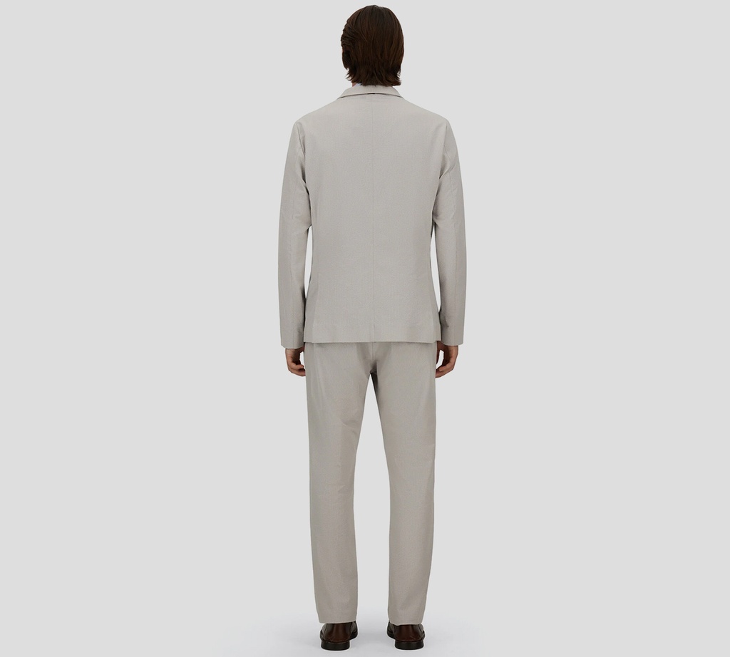 Herno - BLAZER GRIS CLARO CURRUGADO