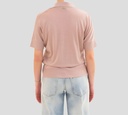 Herno - POLO ROSA VIEJA CON AJUSTABLES EN MANGA