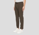 Herno - PANTALON VERDE OSCURO CON LIGA