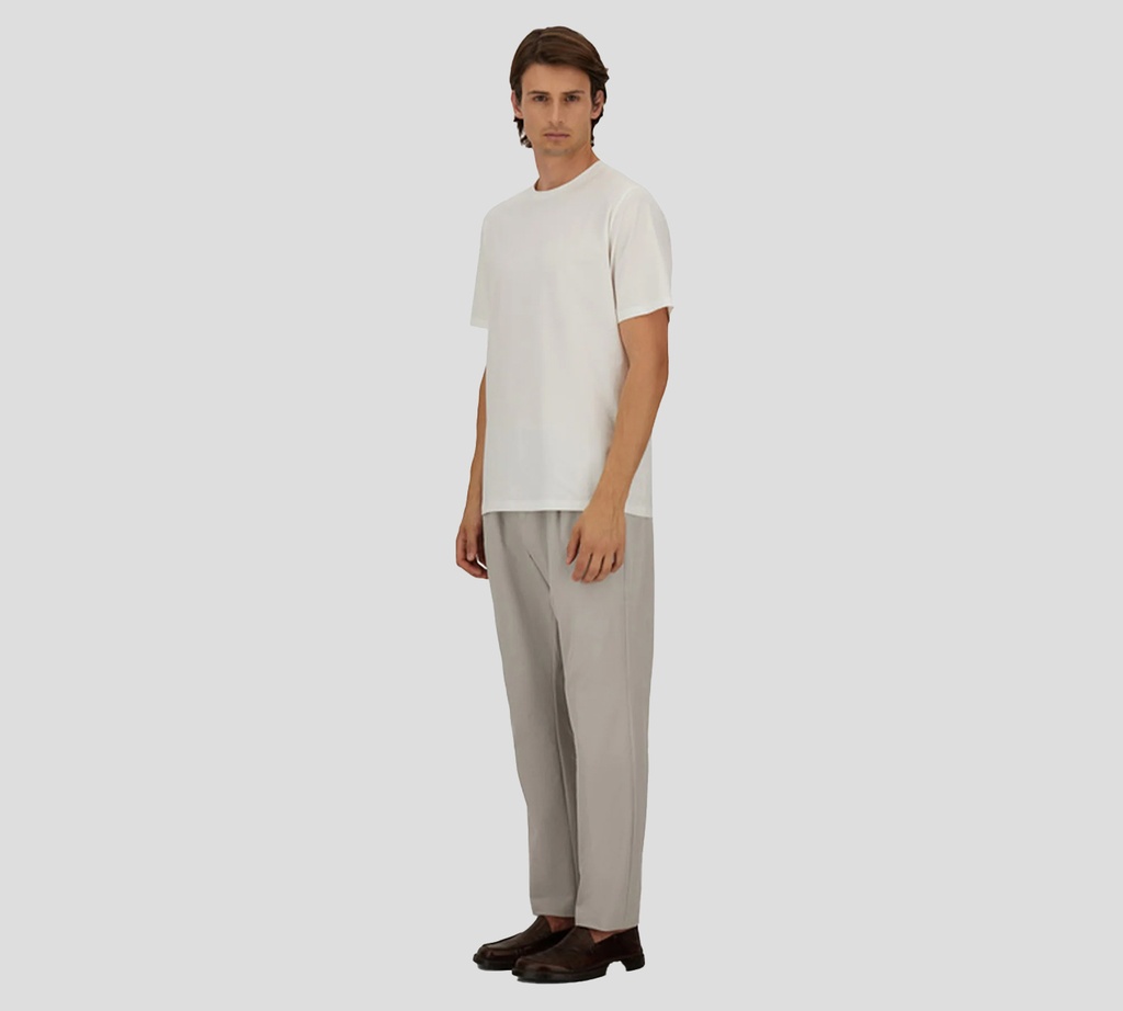 Herno - PANTALON GRIS ACANALADO