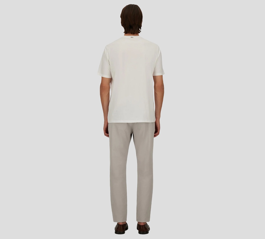 Herno - PANTALON GRIS ACANALADO