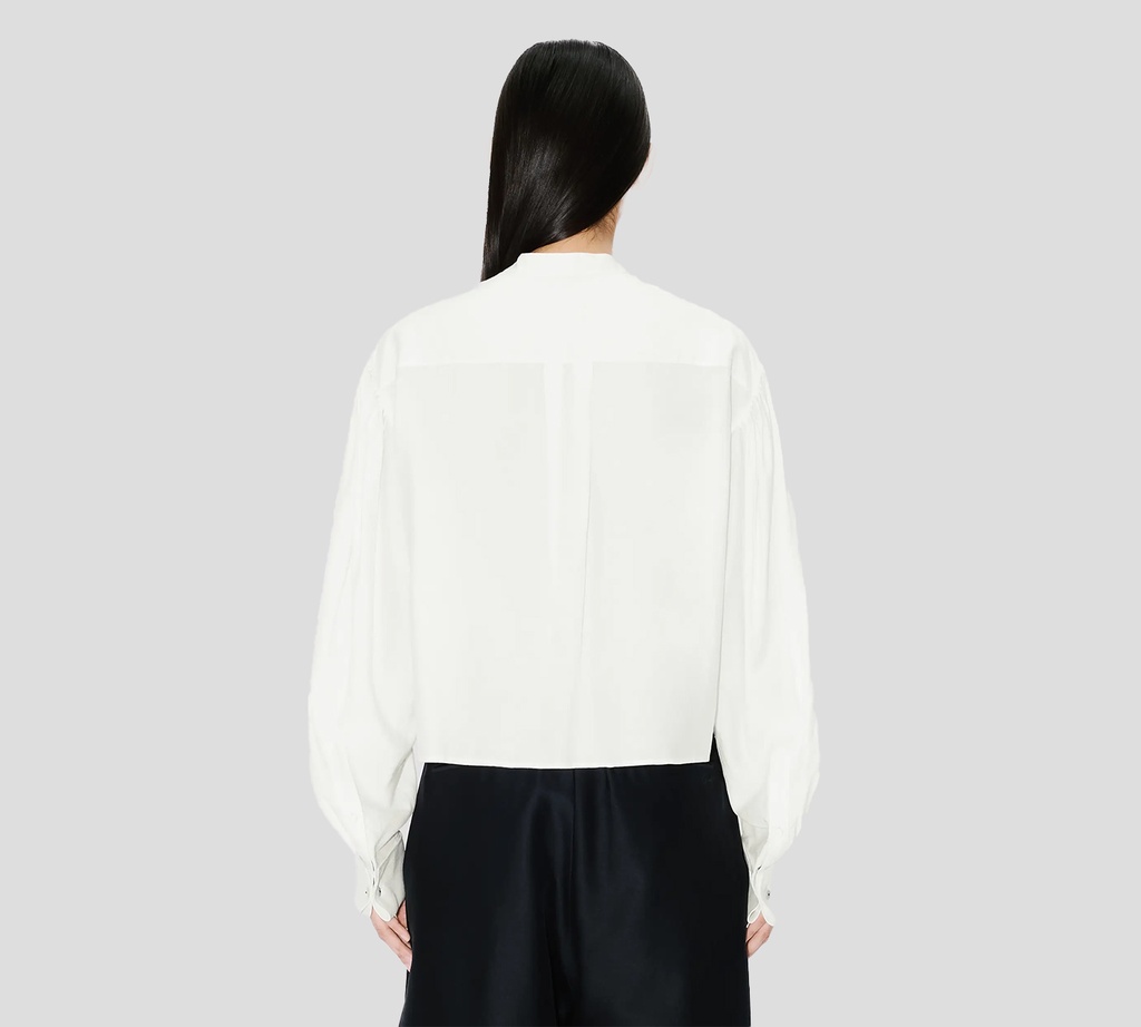 Kenzo - CAMISA BLANCA CUELLO MAO CON BOTONES