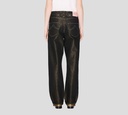Kenzo - JEAN NEGRO CON BRILLANTES DORADOS