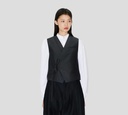 Kenzo - CHALECO NEGRO CON CINTA