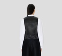 Kenzo - CHALECO NEGRO CON CINTA