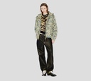 Kenzo - CHAQUETA AZUL CON AMARILLO ATIGRADA