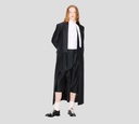 Kenzo - PANTALON CORTO NEGRO CON PLIEGUES
