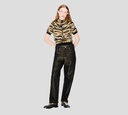 Kenzo - TOP ANIMAL PRINT TEJIDO DE CUELLO ALTO