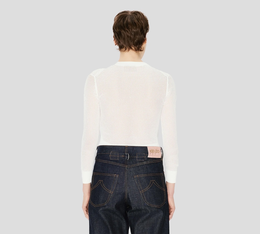 Kenzo - TOP TEJIDO BLANCO