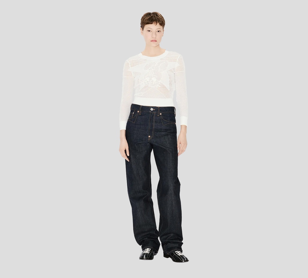 Kenzo - TOP TEJIDO BLANCO