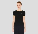 Kenzo - FRANELA NEGRA CON BORDES AMARILLOS