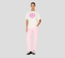 Kenzo - FRANELA BLANCO HUESO CON CORAZON ROSADO