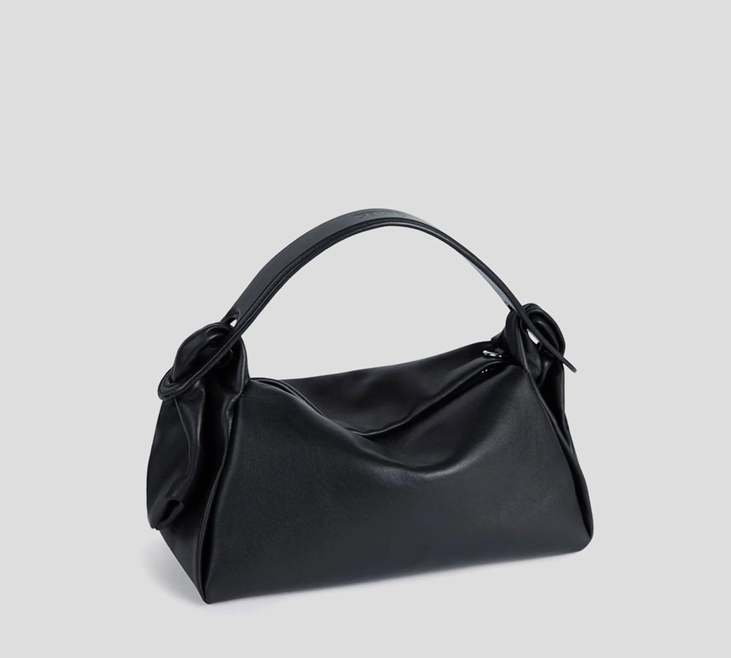 Kenzo - CARTERA DE MANO EN CUERO NEGRO