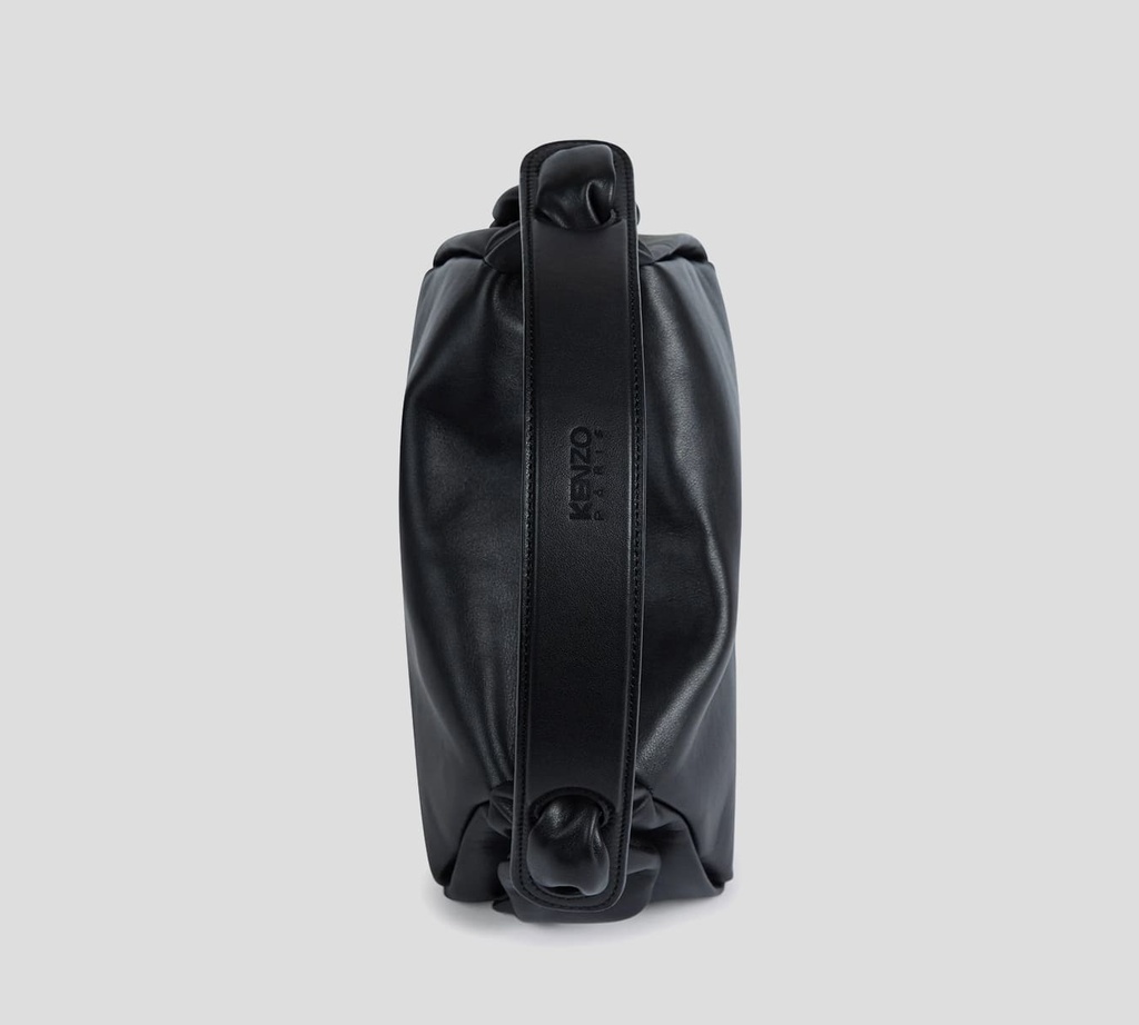 Kenzo - CARTERA DE MANO EN CUERO NEGRO