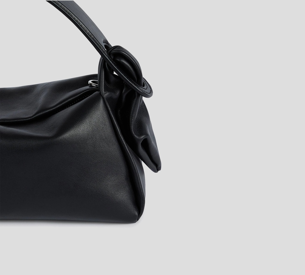 Kenzo - CARTERA DE MANO EN CUERO NEGRO
