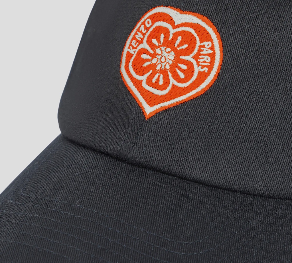 Kenzo - GORRA NEGRA CON TIGRE AMARILLO