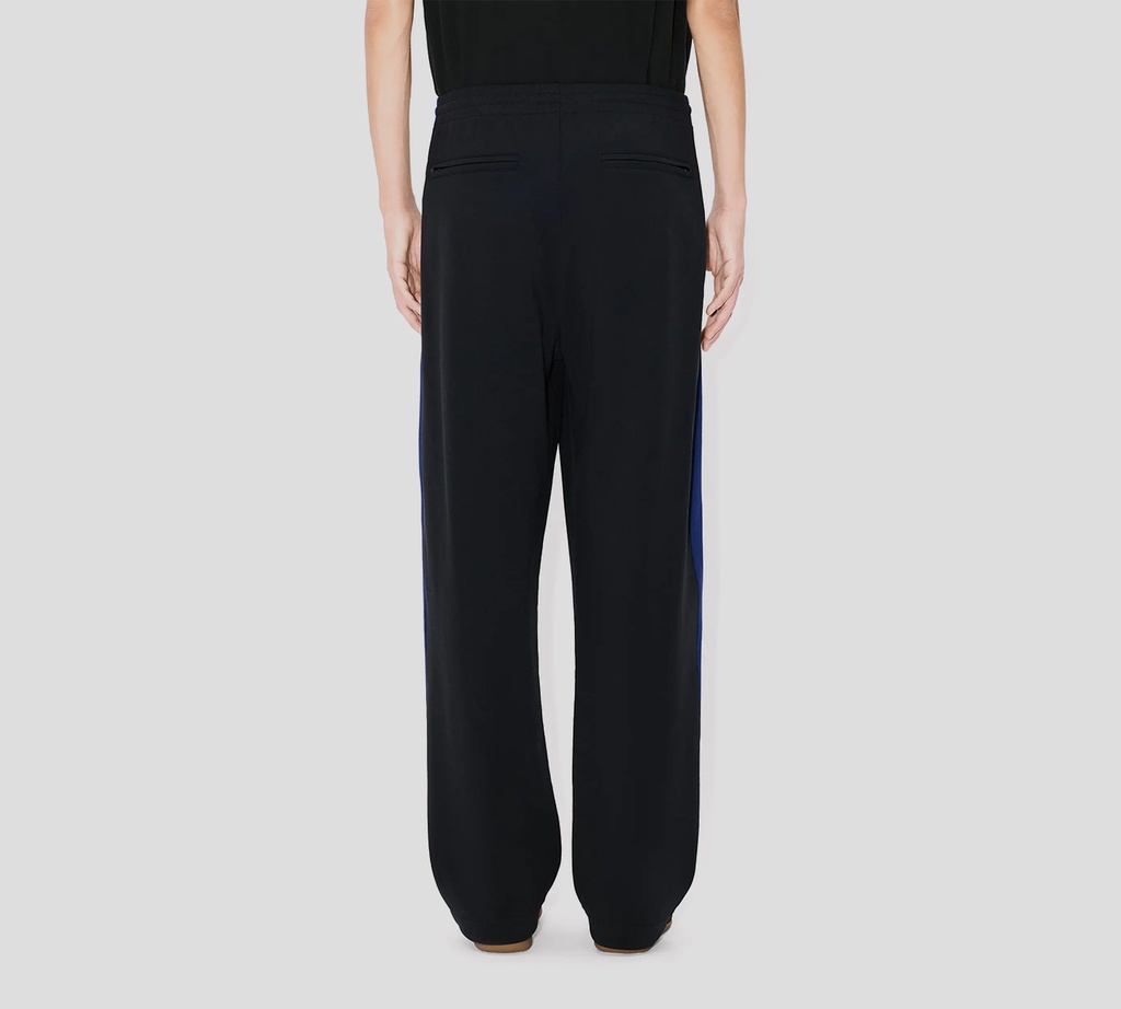 Kenzo - MONO NEGRO CON FRANJA AZUL EN LOS LATERALES